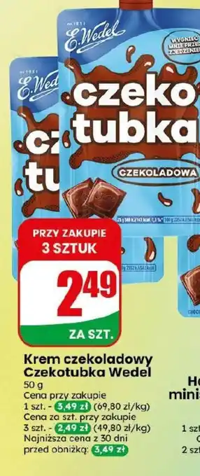 Dino Krem czekoladowy Czekotubka Wedel oferta