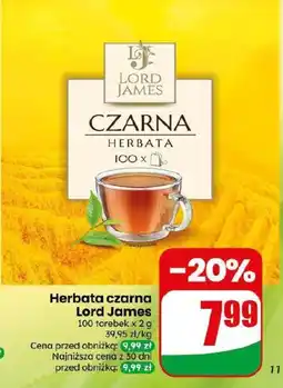 Dino Herbata czarna Lord James oferta