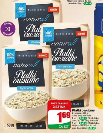 Dino Płatki owsiane naturall oferta