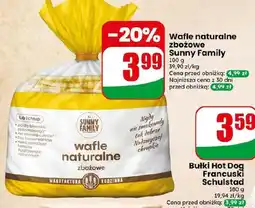 Dino Wafle naturalne zbożowe Sunny Family oferta