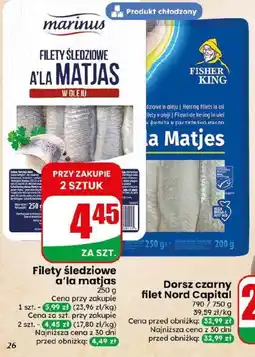 Dino Filety śledziowe a'la matjas oferta