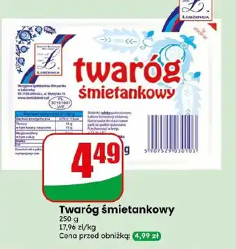 Dino Twaróg śmietankowy Łobżenica oferta