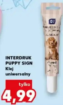 Kaufland Interdruk Puppy Sign Klej Uniwersalny oferta