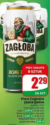 Dino Piwo Zagłoba jasne pełne oferta