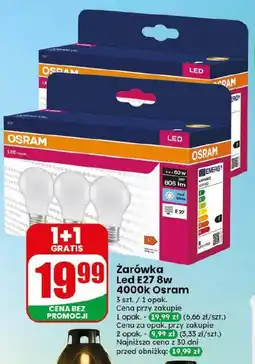 Dino Żarówka Led E27 8w 4000k Osram oferta