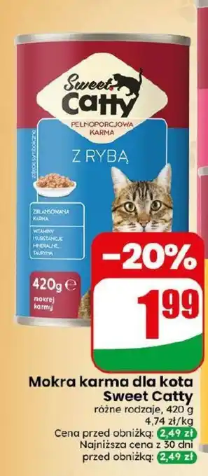 Dino Mokra karma dla kota Sweet Catty oferta