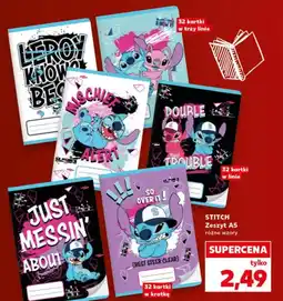 Kaufland Stitch Zeszyt A5 oferta