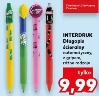 Kaufland Interdruk Długopis ścieralny oferta