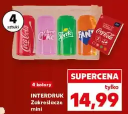 Kaufland Interdruk Zakreślacze Mini oferta