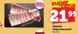 Topaz Żeberka wieprzowe paski oferta