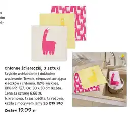 Tchibo Chłonne ściereczki oferta