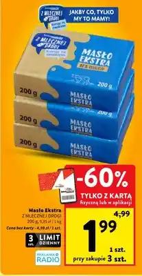 Intermarche Masło Ekstra Z Mlecznej Drogi oferta