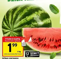 Intermarche Arbuz czerwony luz oferta