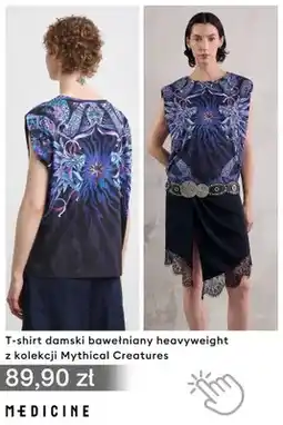 Medicine T-shirt damski bawełniany heavyweight Medicine oferta