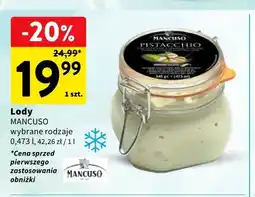 Intermarche Lody Mancuso Pistacchio oferta