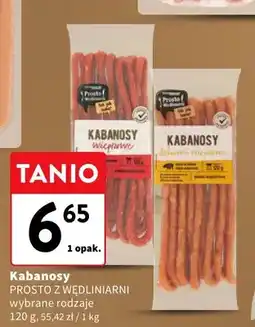 Intermarche Kabanosy wieprzowe Prosto z Wędliniarni oferta