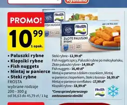 Intermarche Steki rybne Frosta oferta