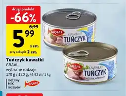 Intermarche Tuńczyk kawałki w oleju Graal oferta
