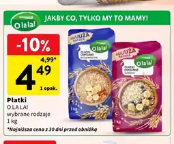 Intermarche Płatki owsiane górskie O la la! oferta