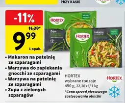 Intermarche Makaron na patelnię ze szparagami Hortex oferta