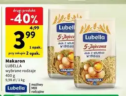 Intermarche Makaron 5-Jajeczna Krajanka Lubella oferta
