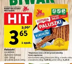 Intermarche Paluszki klasyczne Lajkonik oferta