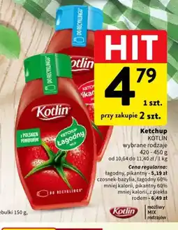 Intermarche Ketchup czosnek-bazylia Kotlin oferta