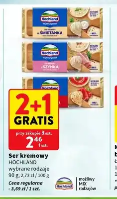 Intermarche Ser kremowy Hochland Śmietanka oferta