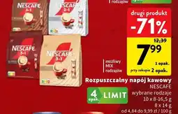 Intermarche Rozpuszczalny napój kawowy Nescafe oferta
