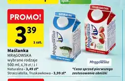 Intermarche Maślanka Mrągowska stracciatella oferta