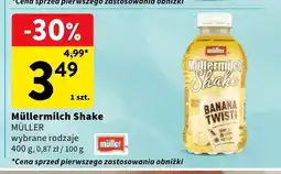 Intermarche Napój mleczny Müllermilch Shake oferta