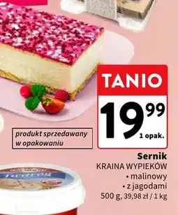 Intermarche Sernik malinowy Kraina Wypieków oferta