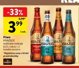 Intermarche Piwo Książęce wybrane rodzaje oferta