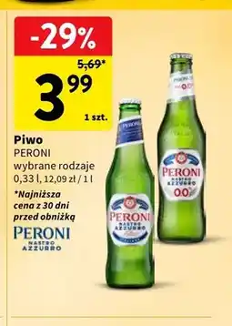 Intermarche Piwo Peroni Nastro Azzurro oferta