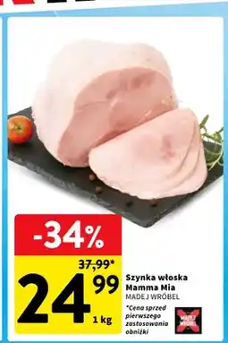 Intermarche Szynka włoska Mamma Mia Madej Wróbel oferta