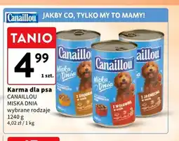 Intermarche Karma dla psa Canaillou Miska Dnia z drobiem oferta