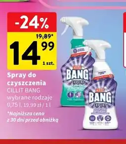 Intermarche Spray do czyszczenia Cillit Bang Kamień i Brud oferta