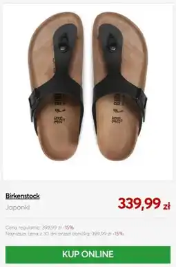 eobuwie Japonki Birkenstock oferta