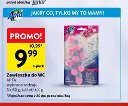 Intermarche Zawieszka do WC Apta 3-pak oferta
