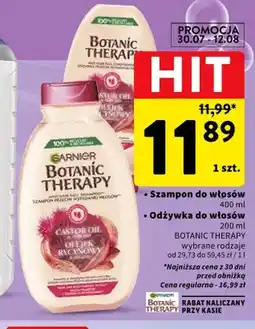 Intermarche Odżywka do włosów Garnier Botanic Therapy Castor Oil & Almond oferta