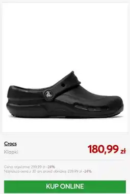 eobuwie Klapki Crocs oferta