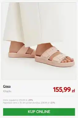 eobuwie Klapki Crocs oferta