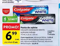 Intermarche Pasta do zębów Colgate Advanced White Charcoal oferta