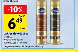 Intermarche Lakier do włosów Labell Style Laque Normale oferta