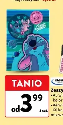 Intermarche Zeszyt A5 Stitch oferta
