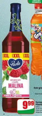 Dino Syrop o smaku malinowym Paola Hoop oferta