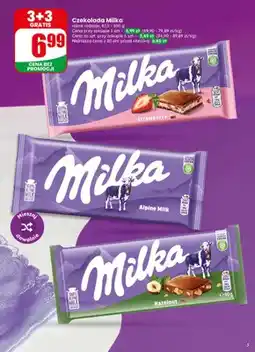 Dino Czekolada mleczna truskawkowa Milka Strawberry oferta