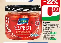Dino Szprot podwędzany w sosie pomidorowym Łosoś Ustka oferta