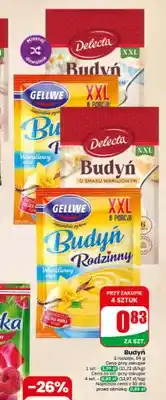 Dino Budyń waniliowy Gellwe XXL oferta