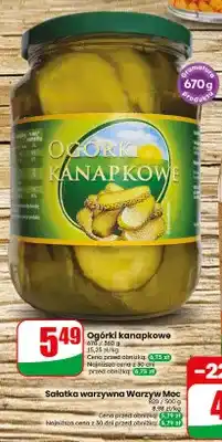 Dino Ogórki kanapkowe oferta